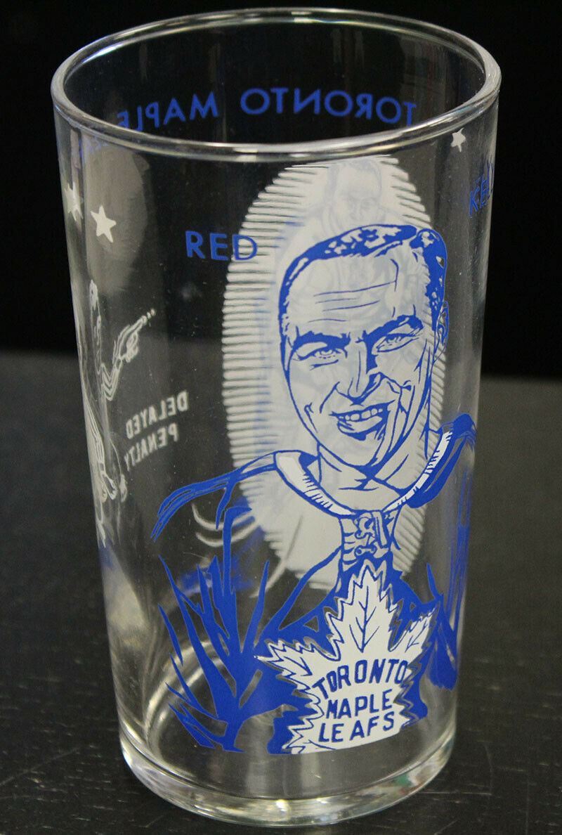 1960-61 York Peanut Butter Red Kelly Toronto Maple Leafs Juice Glass