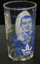 Load image into Gallery viewer, 1960-61 York Peanut Butter Bob Pulford Toronto Maple Leafs Jusice Glass
