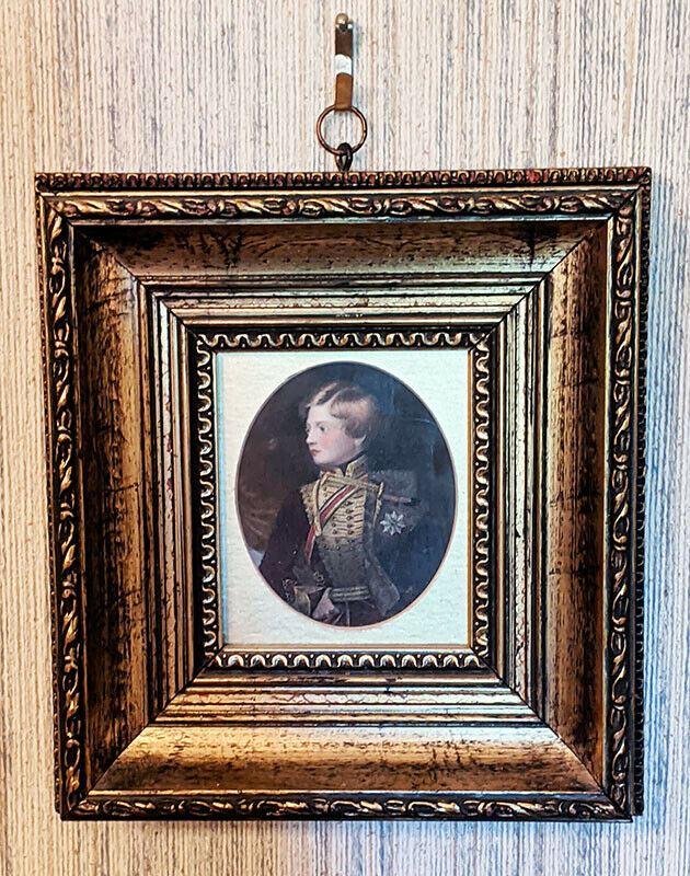 Antique Framed Print - Prince George of Cumberland - 1831 - Fisher Son & Co.