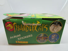 Load image into Gallery viewer, PANINI THUNDERCATS STICKERS 10 UNOPENED PACKS WITH ORIGINAL BOX 1986
