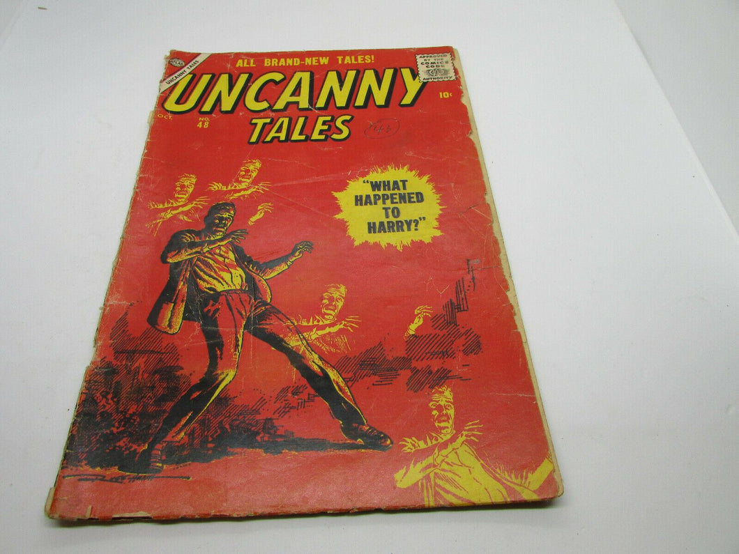 UNCANNY TALES  NO.48  OCTOBER  1956 ATLAS COMICS