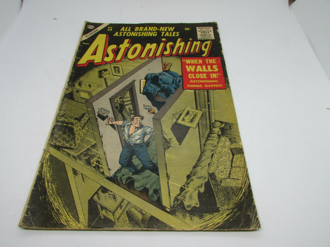 ASTONISHING TALES  NO.54  ATLAS  OCTOBER 1956 COMICS