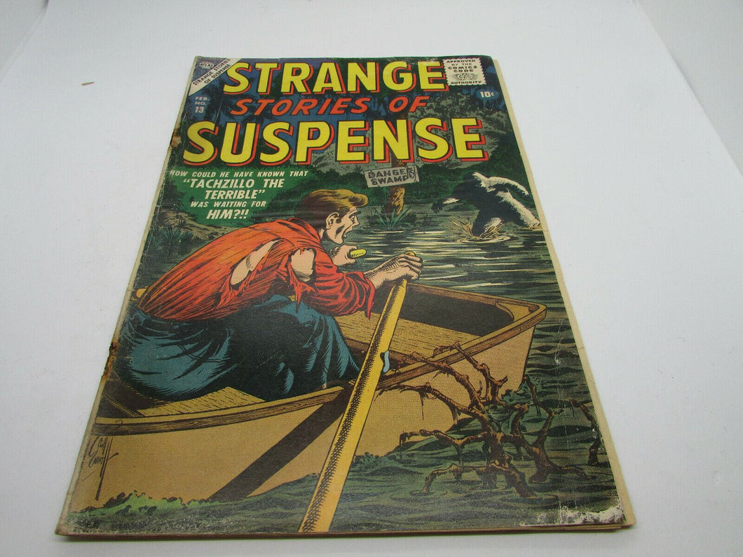 STRANGE STORES OF SUSPENSE ATLAS   NO.13 FEBURARY 1957  COMICS