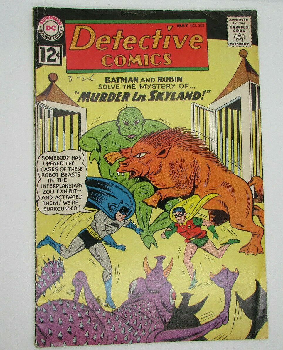 DETECTIVE COMICS NO. 303 MAY 1962 D C COMICS
