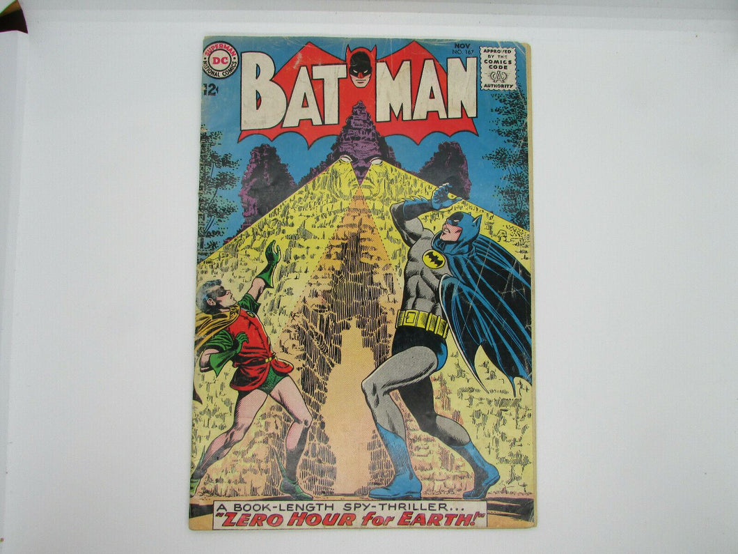 BATMAN COMICS NO. 167  NOVEMBER 1964   D C COMICS