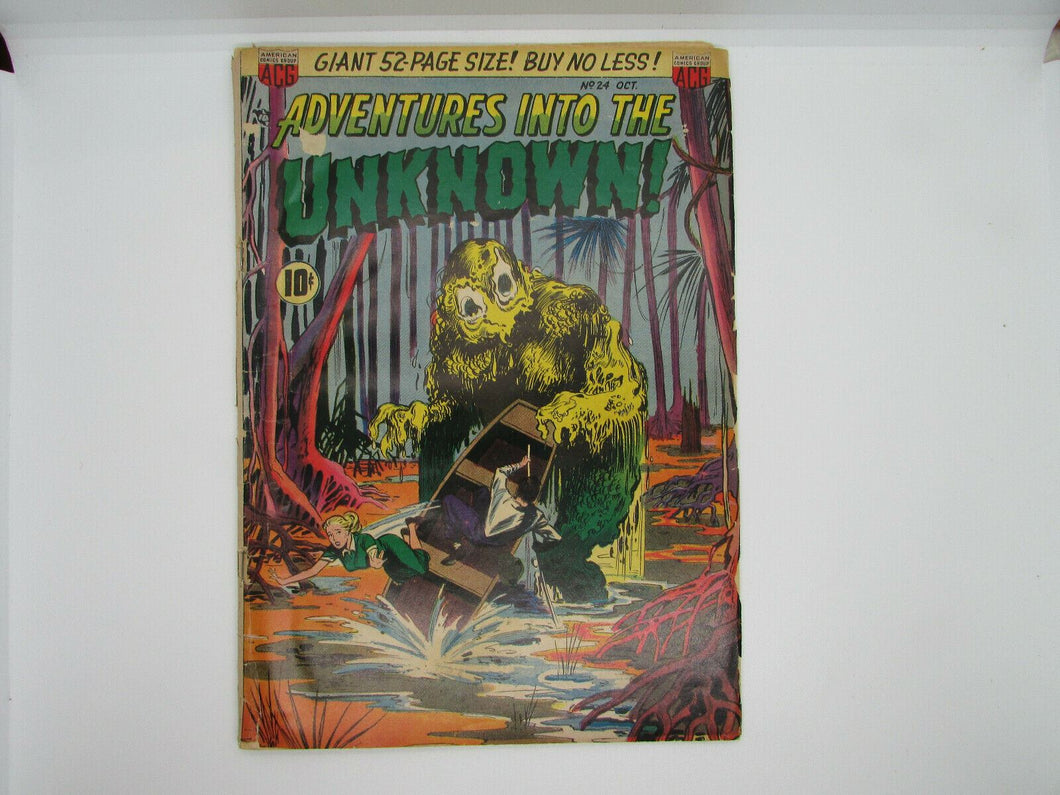 ADVENTURES INTO THE UNKNOWN COMICS NO. 24   OCTOBER 1951  AMERICAN COMICS GROUP