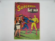 Load image into Gallery viewer, SUPERMAN BATMAN  NO.9 FRENCH COMIC INTERPRESSE  1968
