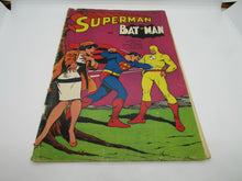 Load image into Gallery viewer, SUPERMAN BATMAN  NO.9 FRENCH COMIC INTERPRESSE  1968
