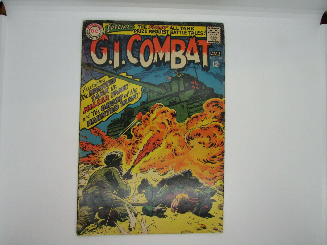 G. I. COMBAT  COMICS NO. 128  MARCH 1968  DC COMICS