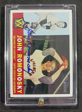 Load image into Gallery viewer, 2009 Topps Heritage Blue Ink Autograph #ROA-JR JOHN ROMONOSKY
