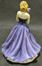 Load image into Gallery viewer, 2011 ROYAL DOULTON Bone China Figurine - Flower of the Month - July - Larkspur
