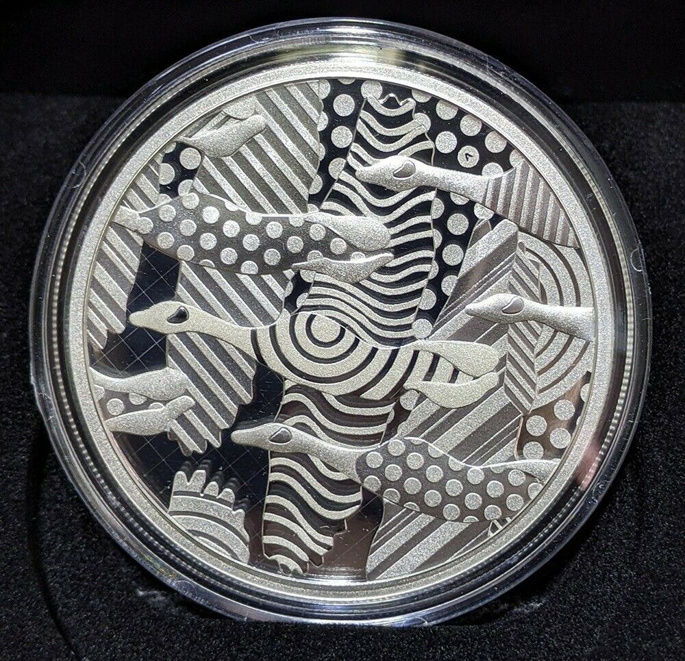 2016 Canada $30 Fine Silver Coin - Pop Art: Celebrating the Canada Goose - RCM