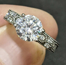 Load image into Gallery viewer, Sterling Silver &amp; Cubic Zirconia Ring Set by Stauer - Size 6
