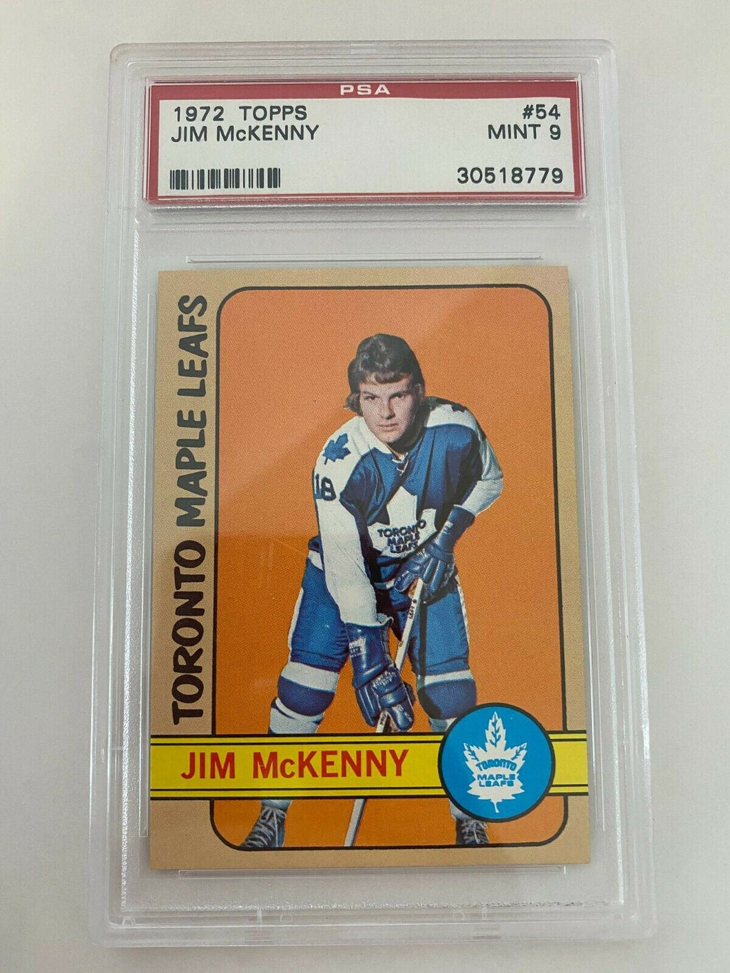 1972 Topps Jim McKenny #54 PSA Mint 9