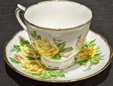 Load image into Gallery viewer, ROYAL ALBERT Bone China Tea Cup &amp; Saucer - Yellow - &quot;Tea Rose&quot;
