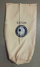 Load image into Gallery viewer, 1970&#39;s Eaton&#39;s Hockey Night In Canada Heavy Canvas Drum Bag
