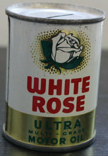 Load image into Gallery viewer, Vintage 1950&#39;s White Rose &quot;Multi-Grade&quot; White Rose Ultra 4 oz Coin Bank
