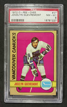 Load image into Gallery viewer, 1972 O-Pee-Chee Jocelyn Guevremont #37 PSA NM-MT 8
