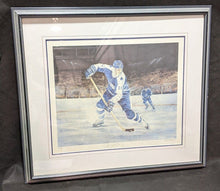 Load image into Gallery viewer, Borje Salming - #21 - Toronto Maple Leafs - Signed &amp; Numbered Print by M. Scoble

