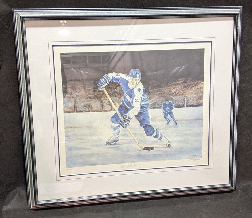 Borje Salming - #21 - Toronto Maple Leafs - Signed & Numbered Print by M. Scoble
