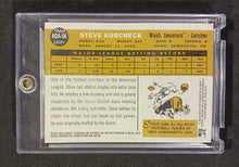 Load image into Gallery viewer, 2009 Topps Heritage Red Ink Signed ROA-SK 31/60 Steve Korcheck
