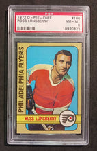 Load image into Gallery viewer, 1972 O-Pee-Chee Ross Lonsberry #166 PSA NM-MT 8, 18920823
