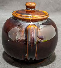 Load image into Gallery viewer, Vintage Brown Betty Glazed Teapot - Made in Taiwan
