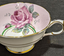Load image into Gallery viewer, Double Warrant PARAGON Fine Bone China Tea Cup - Pink, Rose in Bowl - Gold Trim
