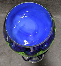 Load image into Gallery viewer, D. Bellisio Signed Murano Glasswork -- Blue/Green Universal Globe - Appraised
