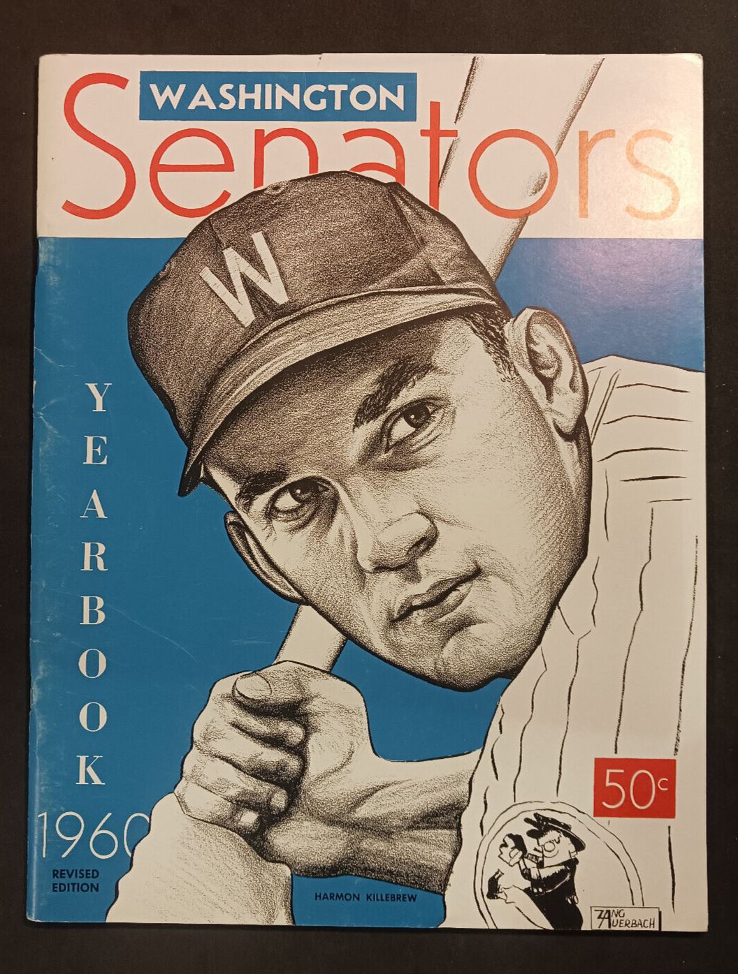 1960 Washington Senators Yearbook