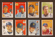 Load image into Gallery viewer, 2003 Topps Heritage Baseball Card #1 to 430 Set NM with 10 black inserts

