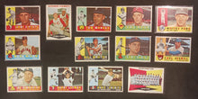 Load image into Gallery viewer, 1960 Topps Baseball Card Lot in F to VF Shape, #1 to 506, No Mantle
