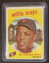 Load image into Gallery viewer, 1959 Topps Willie Mays #50
