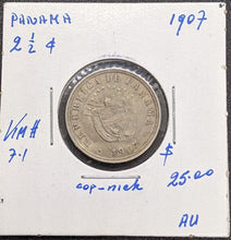 Load image into Gallery viewer, 1907 Panama 2 1/2 Cent Coin
