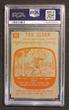 Load image into Gallery viewer, 1960 Topps Tod Sloan #51 PSA EX-MT 6 Hockey Card
