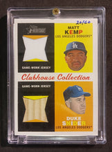 Load image into Gallery viewer, 2009 Topps Heritage CH Dual Relics CCDR-KS 20/60 Matt Kemp and Duke Snider
