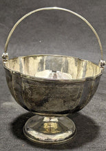Load image into Gallery viewer, Signed Tuck Chang - Chinese Export - Silver Pedestal Candy Dish With Handle
