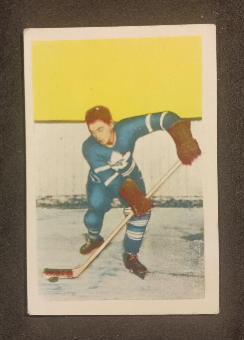1952 Parkhurst George Armstrong #51 Hockey Card VG-EX (4.0) Condition