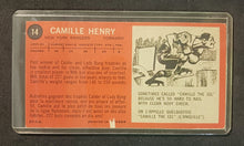 Load image into Gallery viewer, 1964 Topps Camille Henry #14 Hockey Card Tall Boy Ex +
