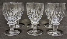 Load image into Gallery viewer, 6 ROYAL LEERDAM - Netherland - Crystal Liqueur Cocktail / Sherry Glasses
