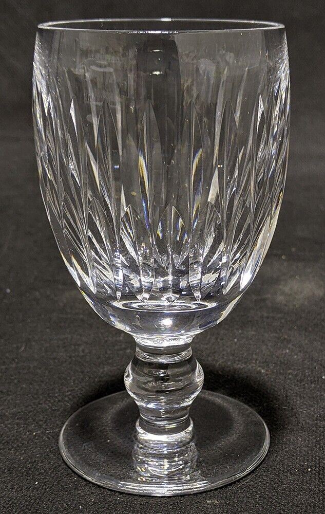 WATERFORD - Acid Signed - Crystal Water Goblet - Maureen