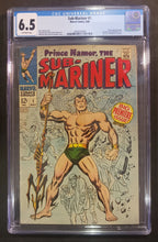 Load image into Gallery viewer, CGC 6.5 Off-White Sub-Mariner #1 Marvel Comics, 5/68 Serial #3906207009
