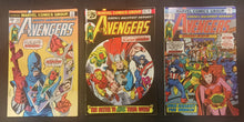 Load image into Gallery viewer, 1975-76 Marvel Comics The Avengers #145,146 and 147

