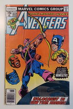 Load image into Gallery viewer, 1978 Marvel Comics The Avengers #172,173 and 174 Newsstand Lot
