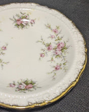 Load image into Gallery viewer, 2 Vintage Bone China Coasters - Victoriana Rose by Paragon - Gold Rim
