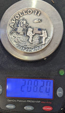 Load image into Gallery viewer, 1969 American Mint Associates .999 Fine Silver Apollo II Medal - 208.2 grams
