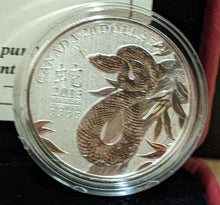 Load image into Gallery viewer, 2013 Canada .9999 Fine Silver $20 Coin - Year of the Snake
