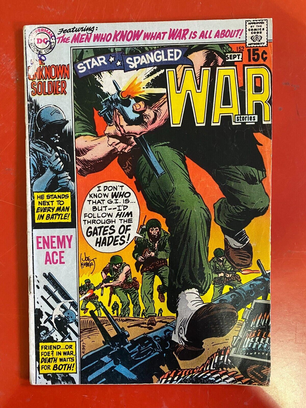 1970 DC Comics Star Spangled War Stories Issue 152