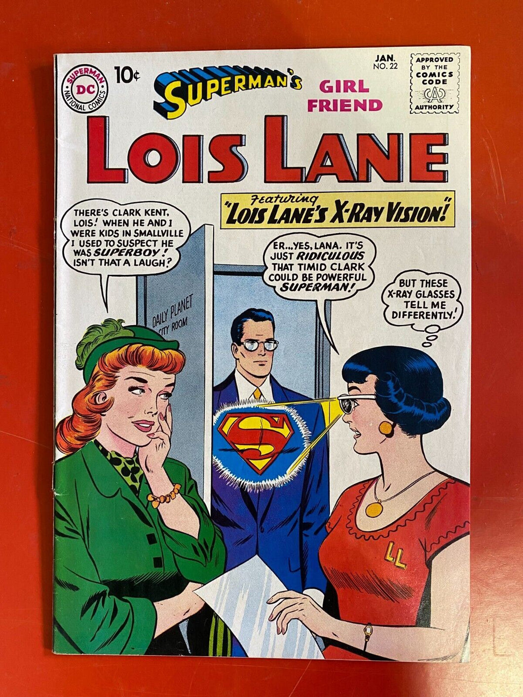 1961 DC Comics Superman's Girlfriend Lois Lane Issue 22