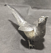 Load image into Gallery viewer, Vintage Silverplated Pheasant Figurine With Articulated Wings
